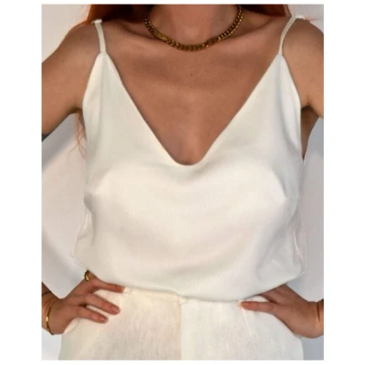 Aatise Spaghettiträger Tanktop Zuvy aus 100% EcoVero