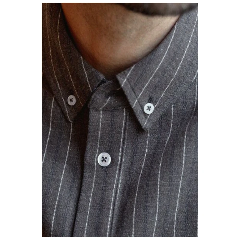 About Companions Button-Down Hemd KEN aus Bio-Baumwollflannell