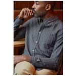 About Companions Button-Down Hemd KEN aus Bio-Baumwollflannell