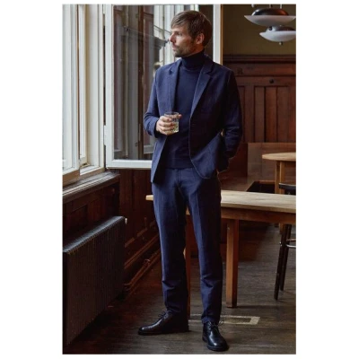 About Companions Entspannter Blazer ENVER aus nachhaltigem Winterleinengemisch