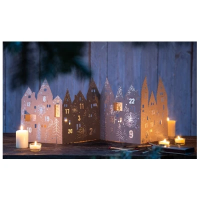 Adventskalender Silhouette