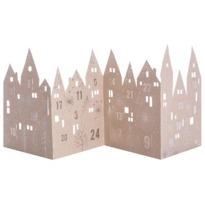 Adventskalender Silhouette