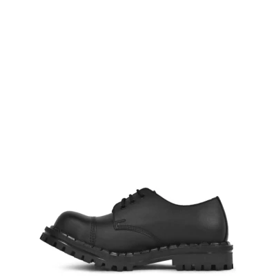 Altercore Herren vegan Schnürschuhe 350 Vegan Schwarz