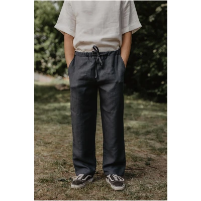AmourLinen Herren vegan Leinenhose Adonis Senf
