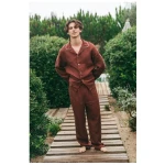 AmourLinen Klassisches leinen pyjama set HARRY