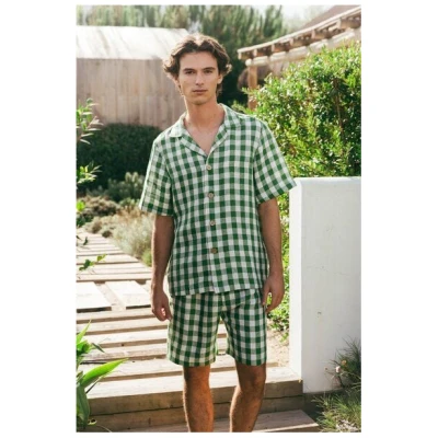 AmourLinen Leinen loungewear shorts set ASPEN