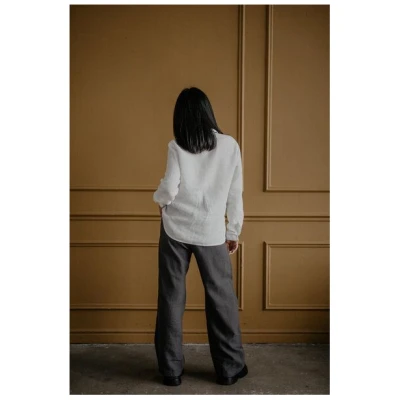 AmourLinen Oulu super lange Leinenhose