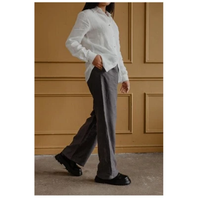 AmourLinen Oulu super lange Leinenhose