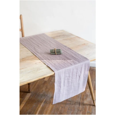 AmourLinen unisex vegan Tischläufer Rosy Brown