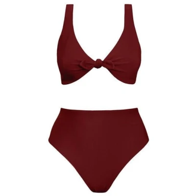 Anekdot Bikini Set Line Top + Skyline High Slip