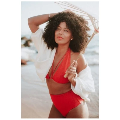 Anekdot Bikini Top Versatile Geranium