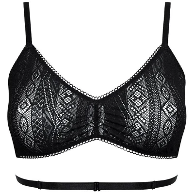 Anekdot Damen vegan Bralette Darling Überkreuzter Niedriger Rücken