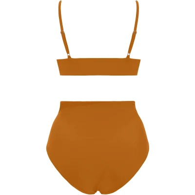 Anekdot Damen vegan Leona + Core High Bikini Rust
