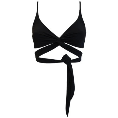 Anekdot Damen vegan Lin Bikini Top Schwarz