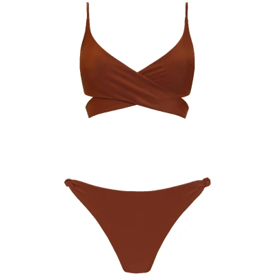 Anekdot Damen vegan Lin + Leona Bikini Rust