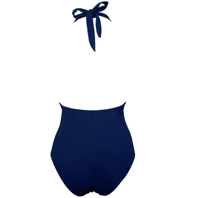 Anekdot Damen vegan Lunar Badeanzug Navy