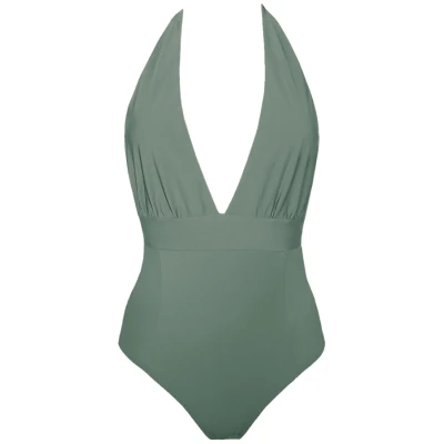 Anekdot Damen vegan Lunar Badeanzug Salbei