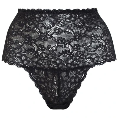 Anekdot Damen vegan New Moon High Höschen Schwarz