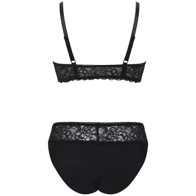 Anekdot Damen vegan New Moon Set Schwarz