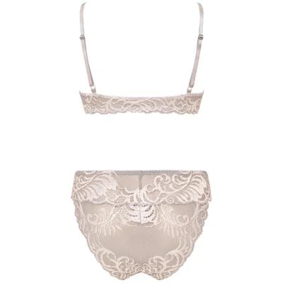 Anekdot Damen vegan Slip Set Ether Cream