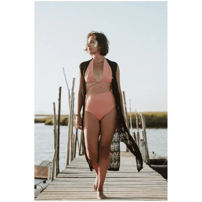 Anekdot Damen vegan Versatile Bikini-Oberteil Blush