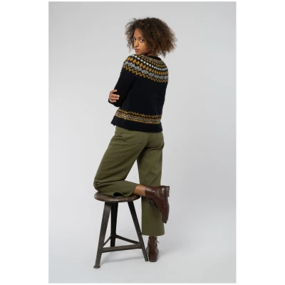 Ariel Wide Leg Jeans aus Bio Baumwolle, Baumwolle