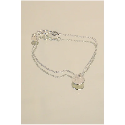Armband Small Shell Silber