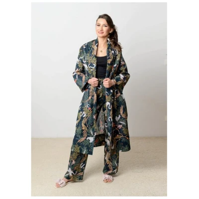 Atelier SNOW Bio-Baumwolle Kimono Kami