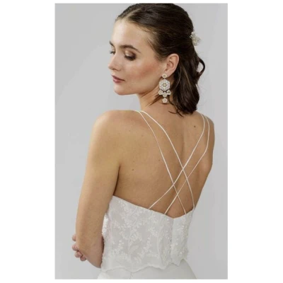 Atelier SNOW Braut-Trägertop Lily