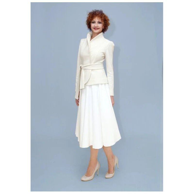 Atelier SNOW Brautblazer Persephone aus Bio - Wolle