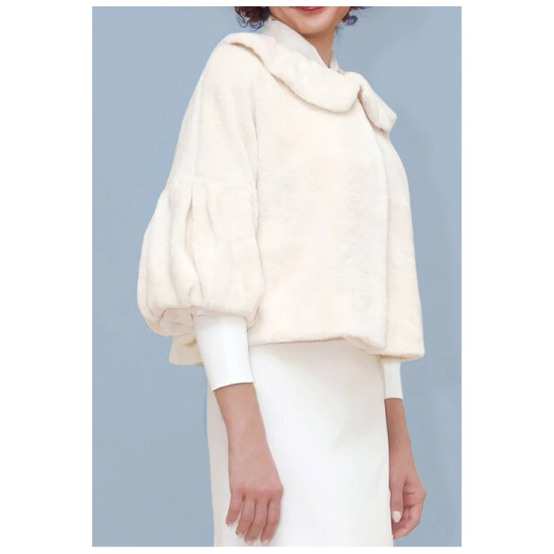 Atelier SNOW Brautjacke Maia aus Bio - Baumwolle