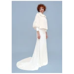 Atelier SNOW Brautjacke Maia aus Bio - Baumwolle