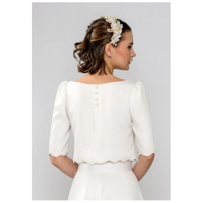 Atelier SNOW Brauttop Peony