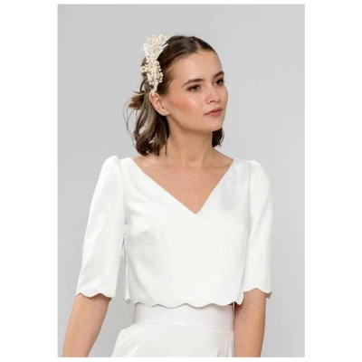 Atelier SNOW Brauttop Peony