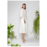 Atelier SNOW Zweiteiliges Brautkleid Langarm Top Lily-Alyssien