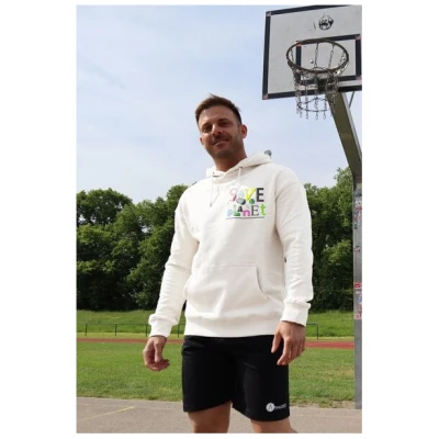 Athleez "Save the Planet" Heavy Hoodie - 100% Bio-Baumwolle - 0% Polyester
