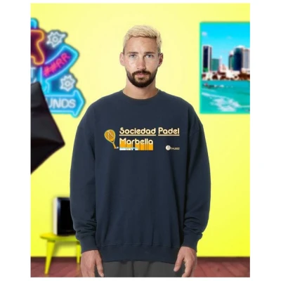 Athleez "Sociedad Padel" Heavy Sweatshirt - 100% Bio-Baumwolle - 0% Polyester