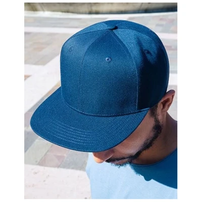 Atlantis Headwear Atlantis James Cap Old-School-Look und flache Schirmform Snapback-Verschluss