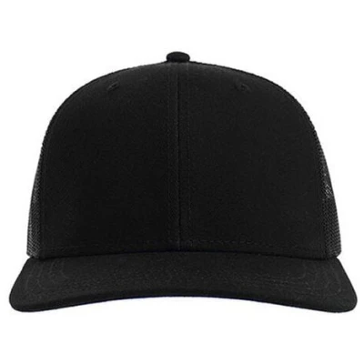 Atlantis Headwear Atlantis Netz-Cap Mesh Cap Snapback Kappe Cappy leicht gebogener Schirm Mehrfarbig