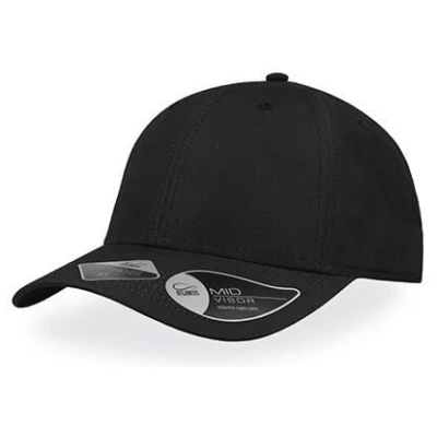 Atlantis Headwear Recy Feel Cap Kunststoffverschluss Leicht gebogener Schirm