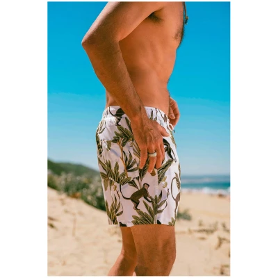 Averie Herren vegan Badeshorts Ezra Von Arlo Monkeys