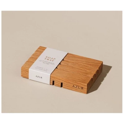 Azur Natural Bodycare Seifenschale aus Birkenholz