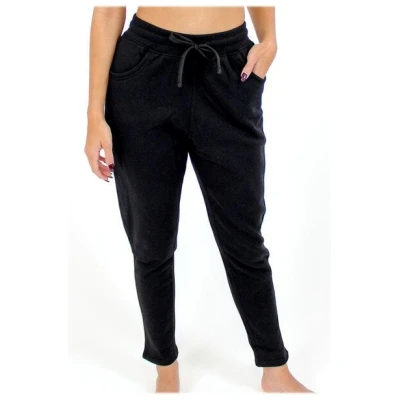 BAGHI Sweat Hose GOTS organic black mit tieferem Schritt
