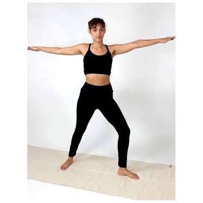BAGHI Yoga Bustier GOTS organic black-petrol