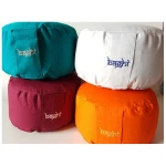 BAGHI rundes Meditationskissen basic 15cm hoch - GOTS zertifiziert