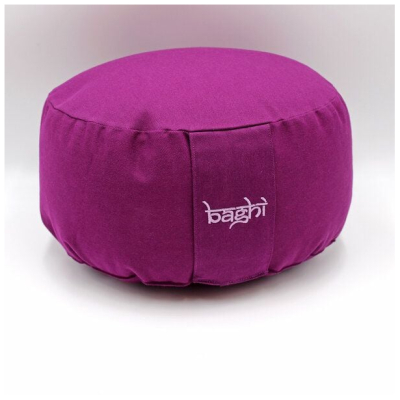 BAGHI rundes Meditationskissen basic 15cm hoch - GOTS zertifiziert