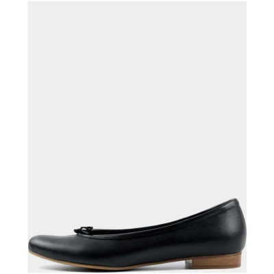 BOHEMA Damen vegan Ballerinas Audrey Schwarz