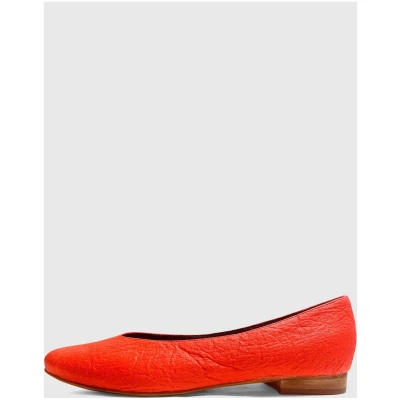 BOHEMA Damen vegan Ballerinas Pina Rot