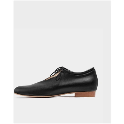BOHEMA Damen vegan Ballerinas Pumps Nopal Schwarz