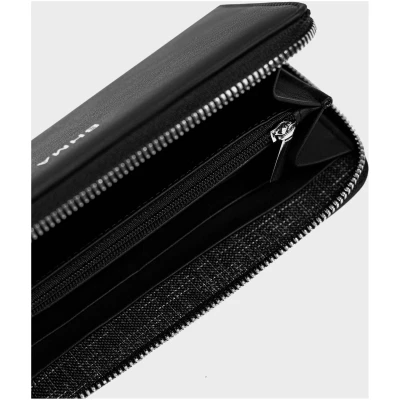 BOHEMA Damen vegan Geldbörse Mia Schwarz